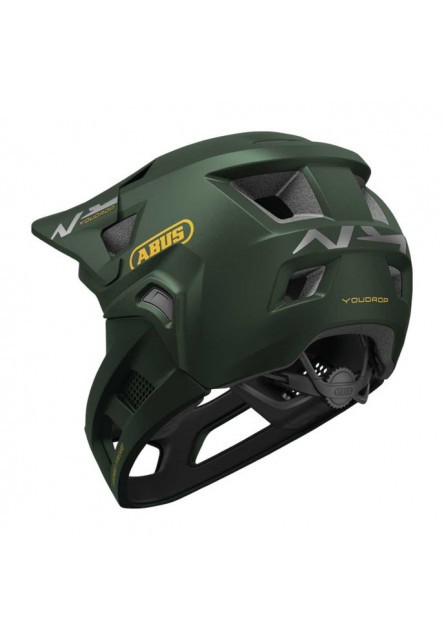 ABUS Detská cyklistická prilba YouDrop FF moss green 2026 S