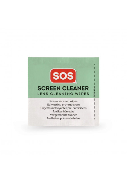 SOS čistič obrazoviek Legami Sos Screen Cleaner - Pre-Moistened Wipes