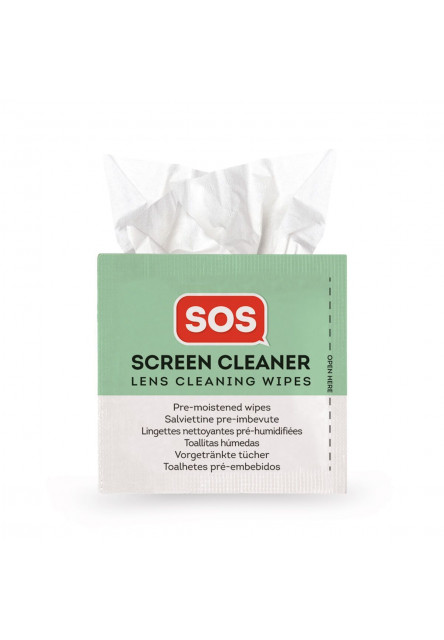SOS čistič obrazoviek Legami Sos Screen Cleaner - Pre-Moistened Wipes