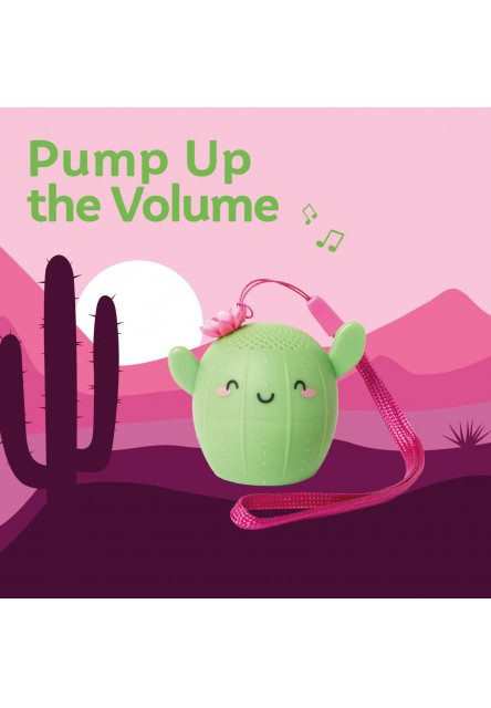 Bezdrátový reproduktor Legami Pump Up The Volume - Mini Wireless Speaker - Cactus