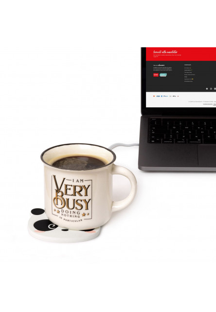 Ohrievacia USB podtácka Legami Warm It Up - Usb Mug Warmer - Panda