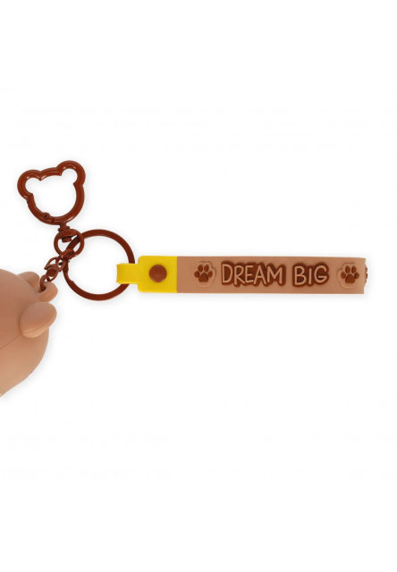 Peňaženka na mince Legami Mini Kawaii - Coin Purse With Key Ring - Teddy Bear