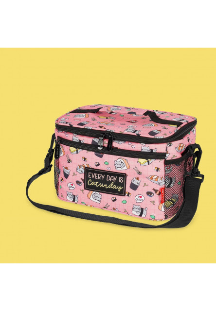 Taška na desiatu Legami Lunch Bag - Sushi Cat - 7,7 L