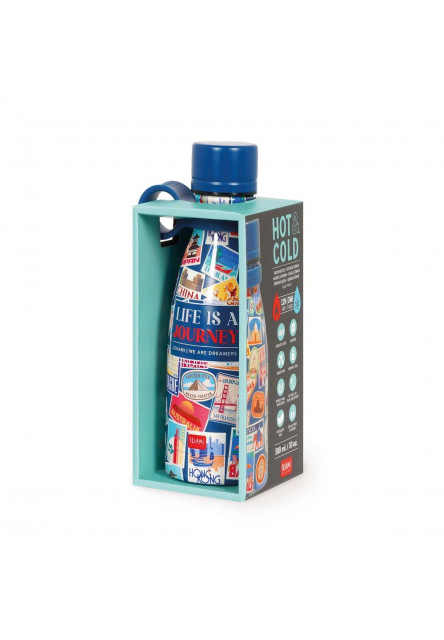 Termo fľaša Legami Hot & Cold - Vacuum Bottle - Travel - Stickers - 300 Ml
