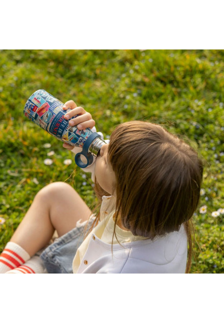 Termo fľaša Legami Hot & Cold - Vacuum Bottle - Travel - Stickers - 300 Ml