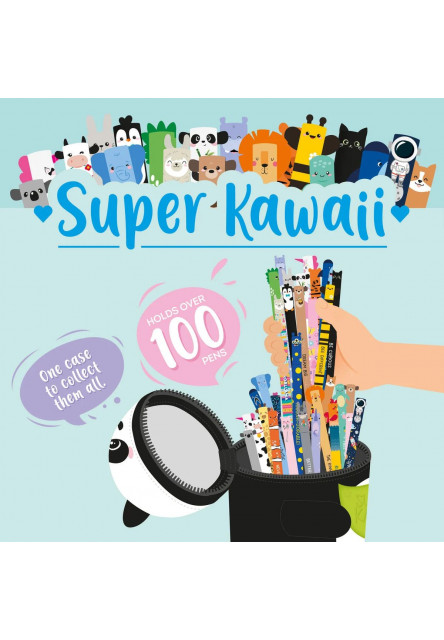 Peračník Legami Super Kawaii - 2-In-1 Silicone Pencil Case - Panda