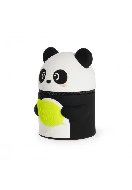 Peračník Legami Super Kawaii - 2-In-1 Silicone Pencil Case - Panda