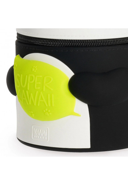 Peračník Legami Super Kawaii - 2-In-1 Silicone Pencil Case - Panda