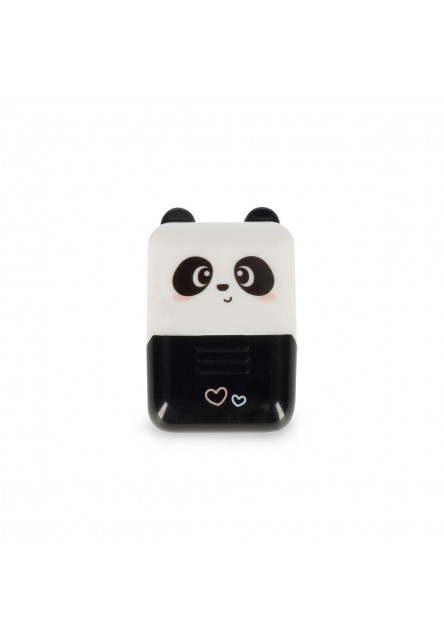 Dekoračná valčeková pečiatka Legami Deco Roller Stamp - Decorative Roller Stamp - Panda - Black Ink