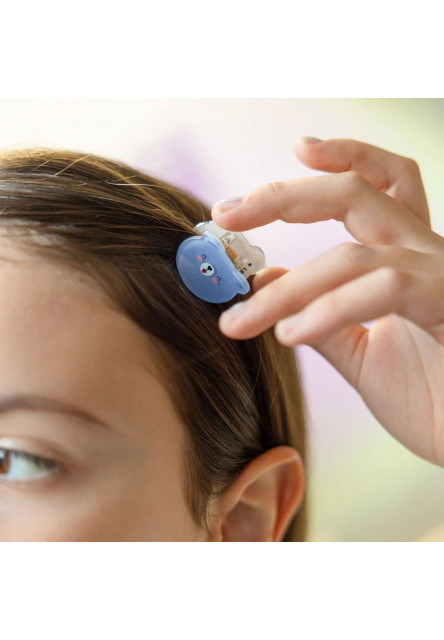 Štipce do vlasov Legami Clip Me Up! - Set Of 4 Mini Hair Clips - Teddy