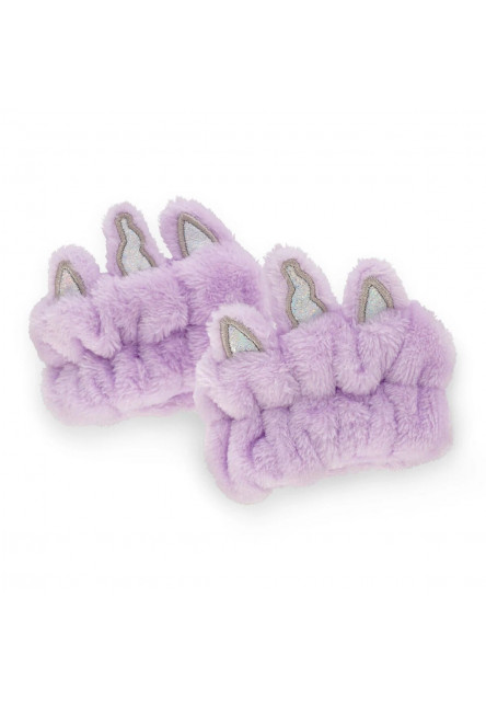 Kozmetické náramky proti stekaniu vody Legami Stop The Drop - Anti-Drip Wrist Bands Skincare - Unicorn