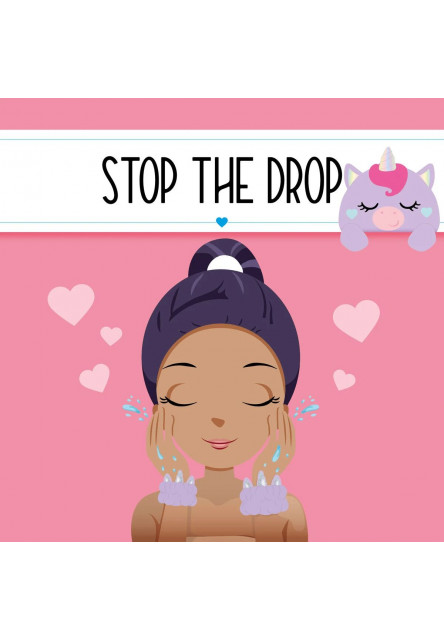 Kozmetické náramky proti stekaniu vody Legami Stop The Drop - Anti-Drip Wrist Bands Skincare - Unicorn