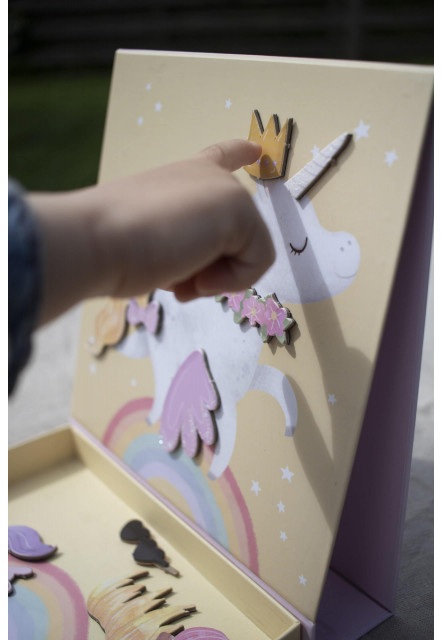 Magnetická hra - create your own unicorn