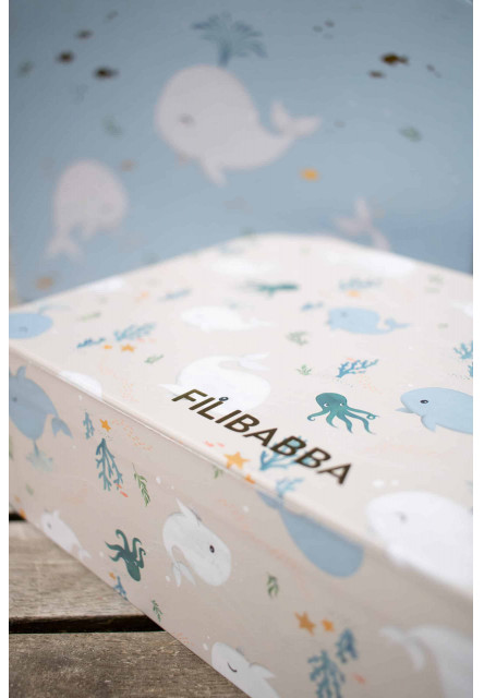 Set kufríkov na hranie a uskladnenie - christian´s whale tales - 2ks