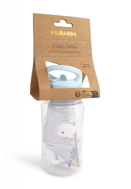 Fľaša na vodu - christian´s whale tales - 400ml