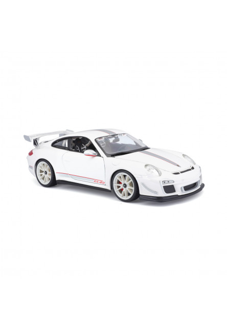 Bburago - Autá HOBBY, Porsche 911 GT3 RS 4.0, biela, 1:18