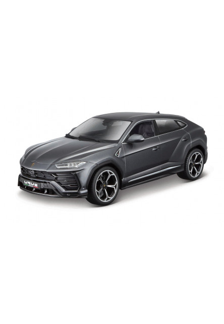 Bburago - Autá HOBBY, Lamborghini Urus, metal šedá, 1:18