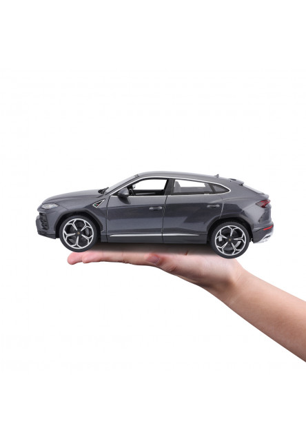 Bburago - Autá HOBBY, Lamborghini Urus, metal šedá, 1:18