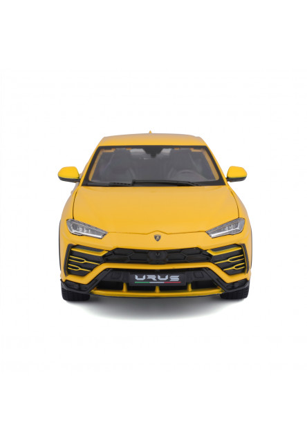 Bburago - Autá HOBBY, Lamborghini Urus, žltá, 1:18