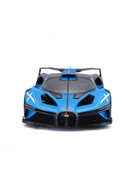 Bburago Plus - Autá HOBBY, Plus - Bugatti Bolide, modro-čierna, 1:18