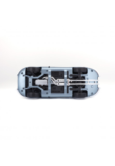 Bburago - Autá HOBBY- Jaguar E-type Coupe, metalic modrá, 1:18