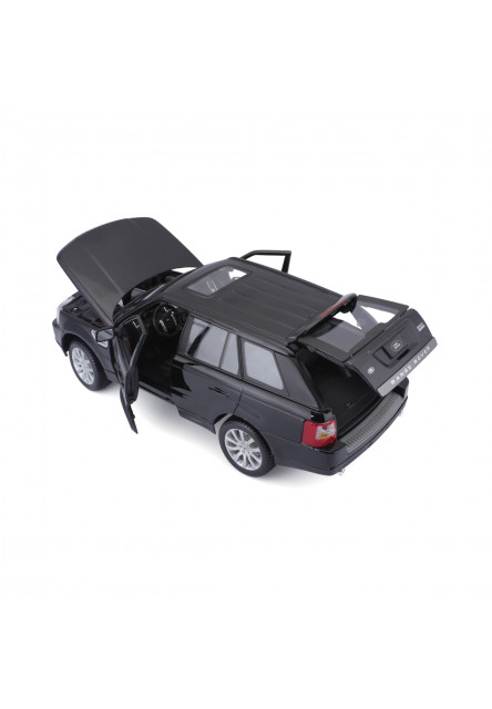 Bburago - Autá HOBBY- Range Rover Sport, čierna, 1:18