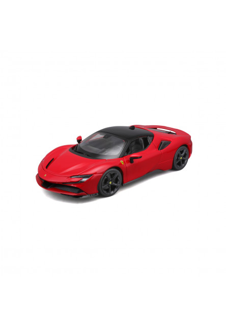 Bburago - RACE+PLAY, Ferrari SF90 Stradale, červená, 1:18