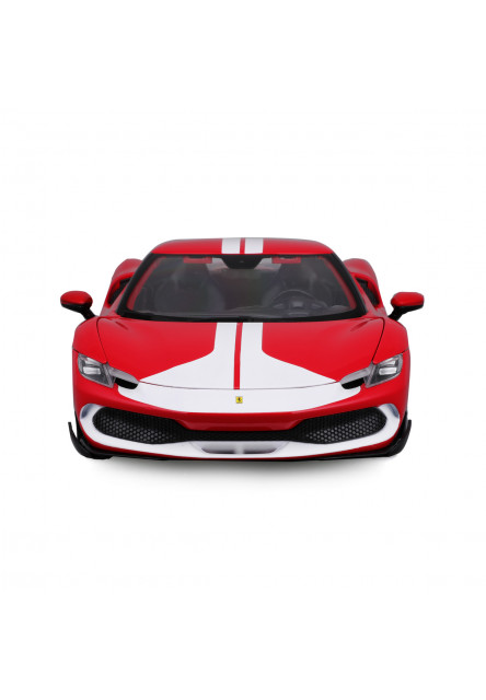 Bburago - RACE+PLAY, Ferrari, Ferrari 296 GTB ASSETTO FIORANO, červená, 1:18