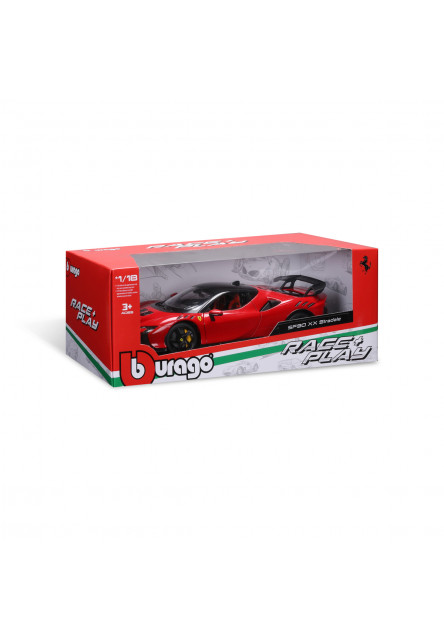 Bburago - RACE+PLAY, FERRARI, SF90 XX STRADALE, 1:18