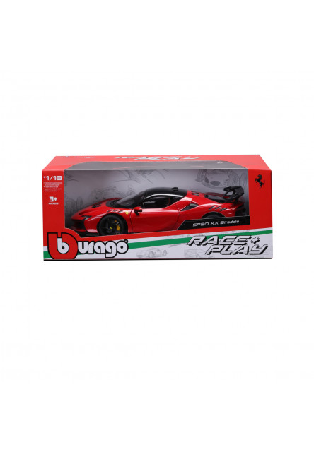 Bburago - RACE+PLAY, FERRARI, SF90 XX STRADALE, 1:18