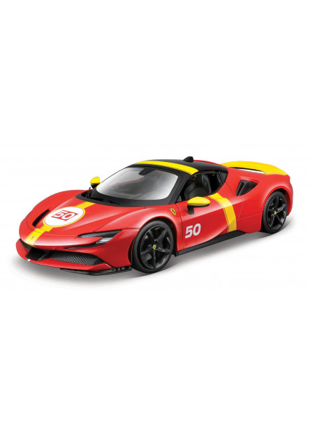 Bburago - RACE+PLAY, FERRARI, SF90 STRADALE ASSETTO FIORANO, 1:18