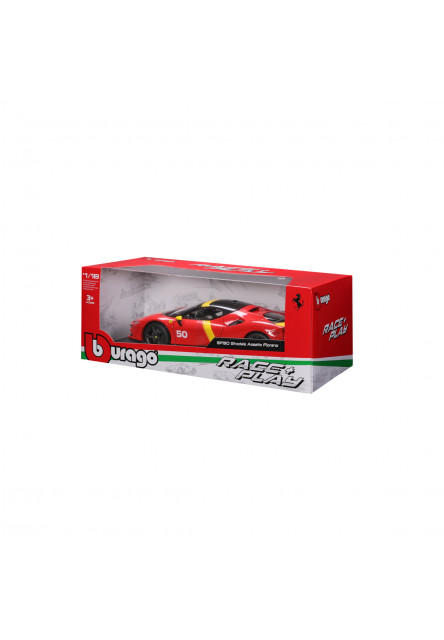 Bburago - RACE+PLAY, FERRARI, SF90 STRADALE ASSETTO FIORANO, 1:18