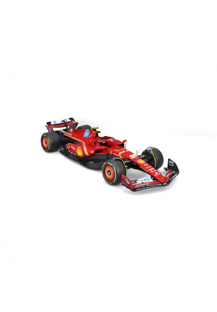 Bburago - FORMULA RACING, F1 Ferrari Scuderia SF-24 (2024), #55 Carlos Sainz, 1:18