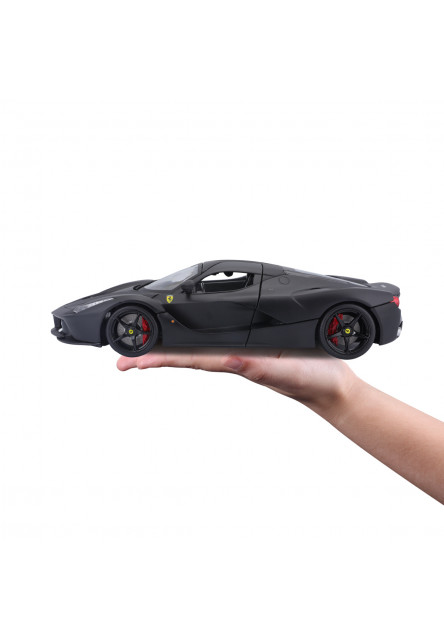 Bburago - SIGNATURE SERIES, Ferrari LaFerrari, matná čierna, 1:18
