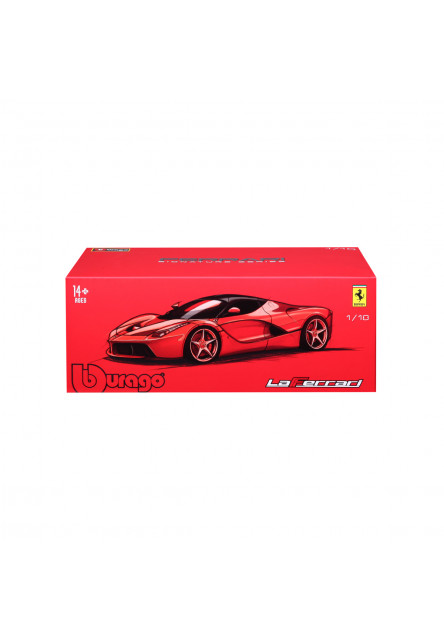 Bburago - SIGNATURE SERIES, Ferrari LaFerrari, matná čierna, 1:18