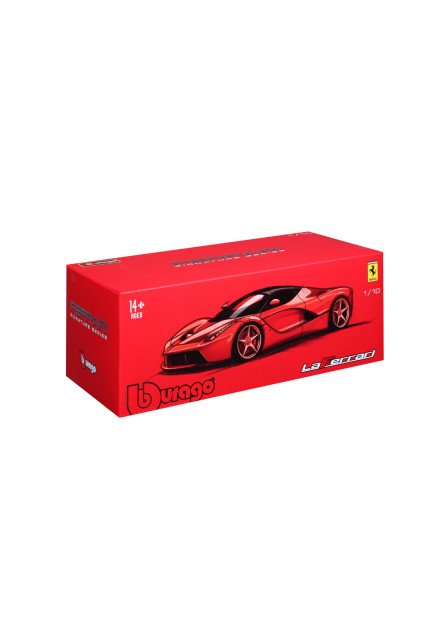 Bburago - SIGNATURE SERIES, Ferrari LaFerrari, matná čierna, 1:18