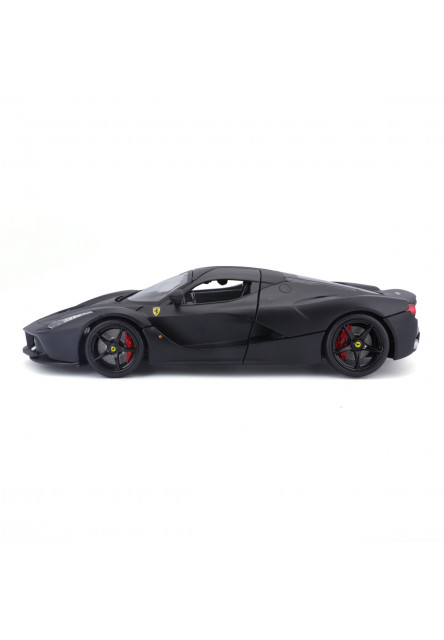 Bburago - SIGNATURE SERIES, Ferrari LaFerrari, matná čierna, 1:18