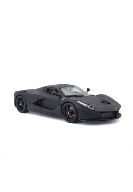 Bburago - SIGNATURE SERIES, Ferrari LaFerrari, matná čierna, 1:18