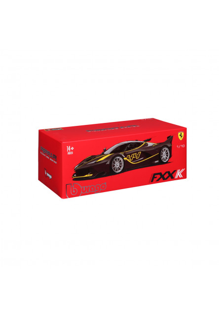 Bburago - SIGNATURE SERIES, FERRARI FXX K, čierna, 1:18