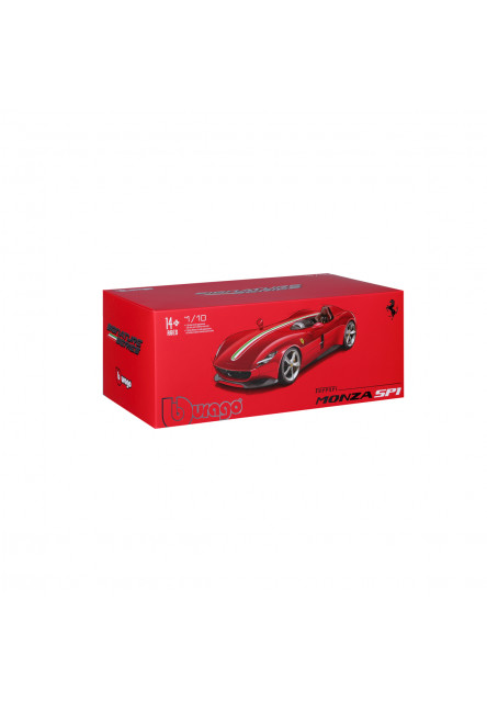 Bburago - SIGNATURE SERIES, FERRARI Monza SP1, červená, 1:18