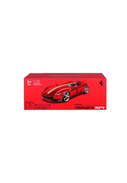 Bburago - SIGNATURE SERIES, FERRARI Monza SP1, červená, 1:18