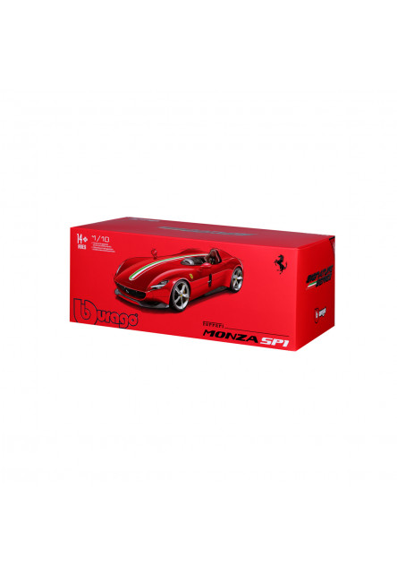 Bburago - SIGNATURE SERIES, FERRARI Monza SP1, červená, 1:18