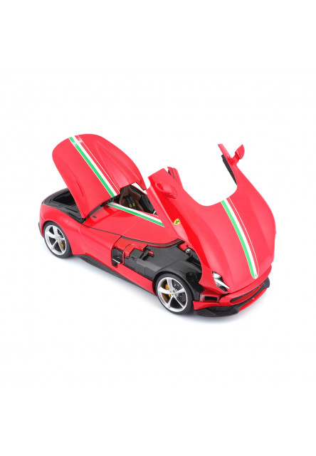 Bburago - SIGNATURE SERIES, FERRARI Monza SP1, červená, 1:18