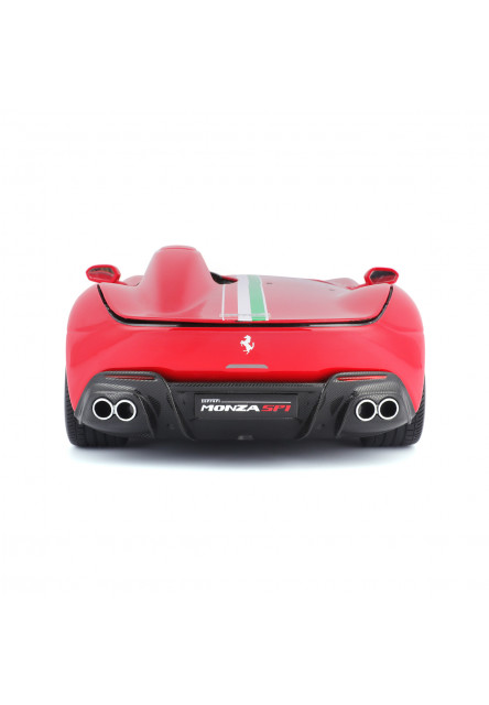 Bburago - SIGNATURE SERIES, FERRARI Monza SP1, červená, 1:18