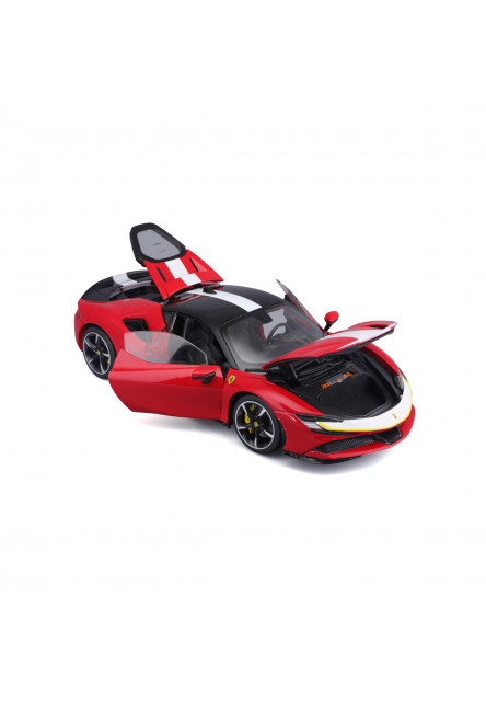 Bburago - SIGNATURE SERIES, FERRARI SF90 Stradale Assetto Fiorano, červená, 1:18