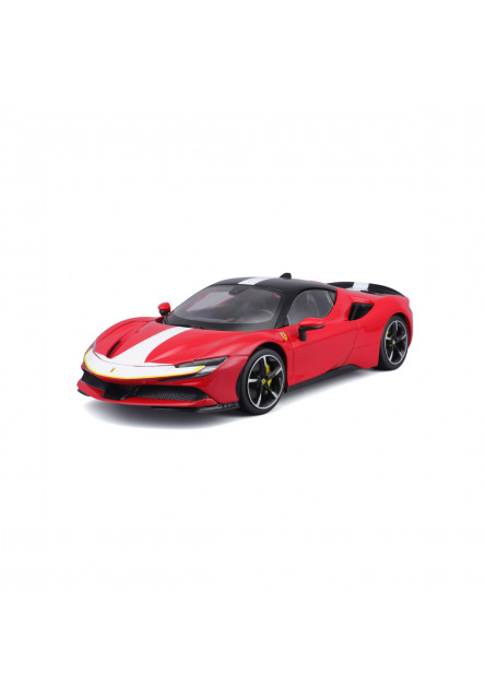 Bburago - SIGNATURE SERIES, FERRARI SF90 Stradale Assetto Fiorano, červená, 1:18