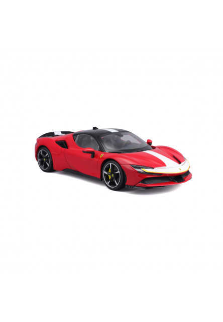 Bburago - SIGNATURE SERIES, FERRARI SF90 Stradale Assetto Fiorano, červená, 1:18