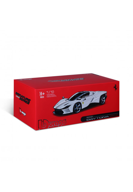 Bburago - SIGNATURE SERIES, FERRARI Daytona SP3, biela, 1:18