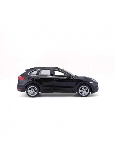 Bburago - Autá HOBBY, Porsche Cayenne Turbo, čierna, 1:24