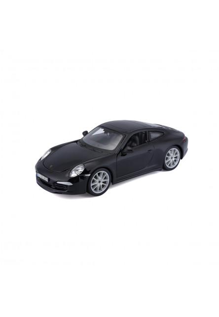Bburago - Autá HOBBY, Plus, Porsche 911 Carrera S, čierna, 1:24